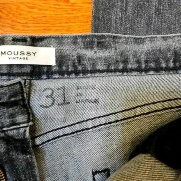 Moussy Vintage Jeans MV SENECA FLARE BLACK -NWT - Picture 14 of 16